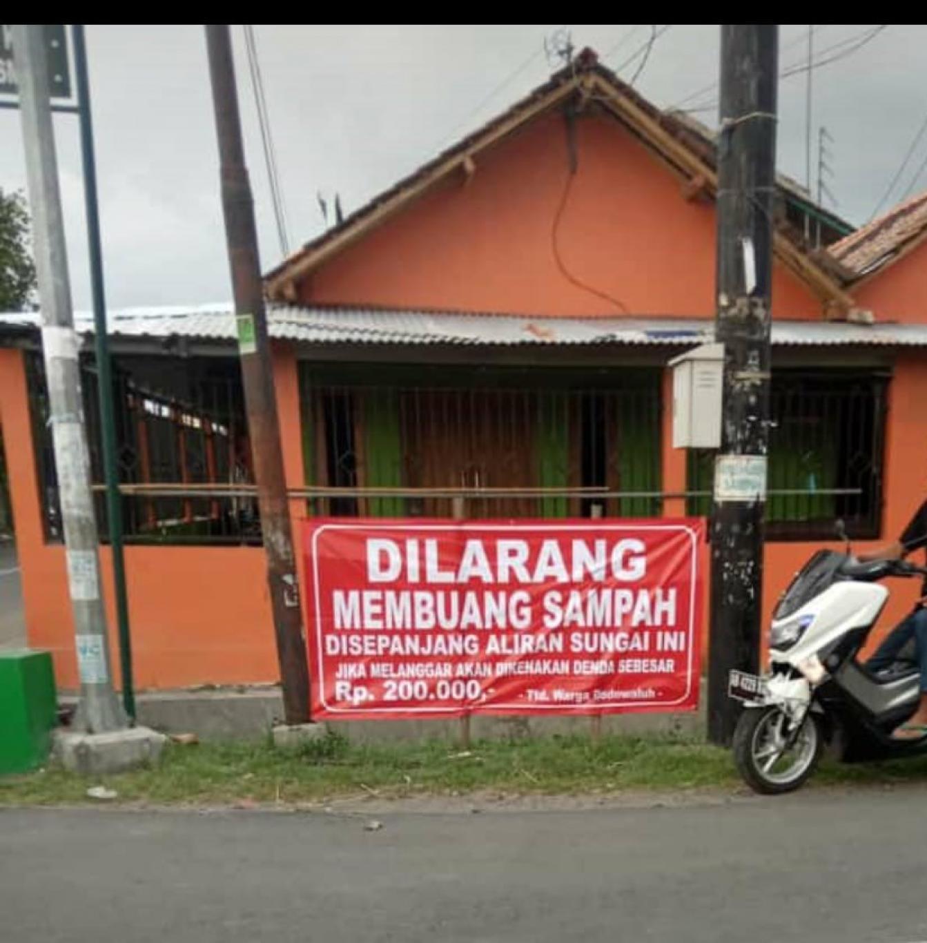 HIMBAUAN  TIDAK MEMBUANG SAMPAH SEMBARANGAN