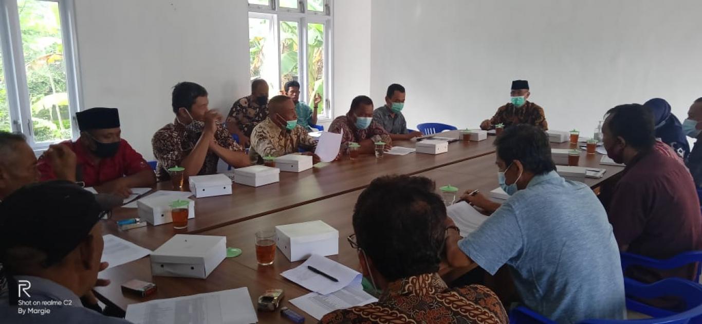 Rapat Koordinasi Calon Penerima BLT DD Tahun 2021