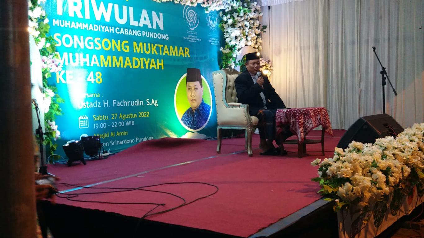Pengajian PCM Pundong dimasjid Al-Amin Gulon 