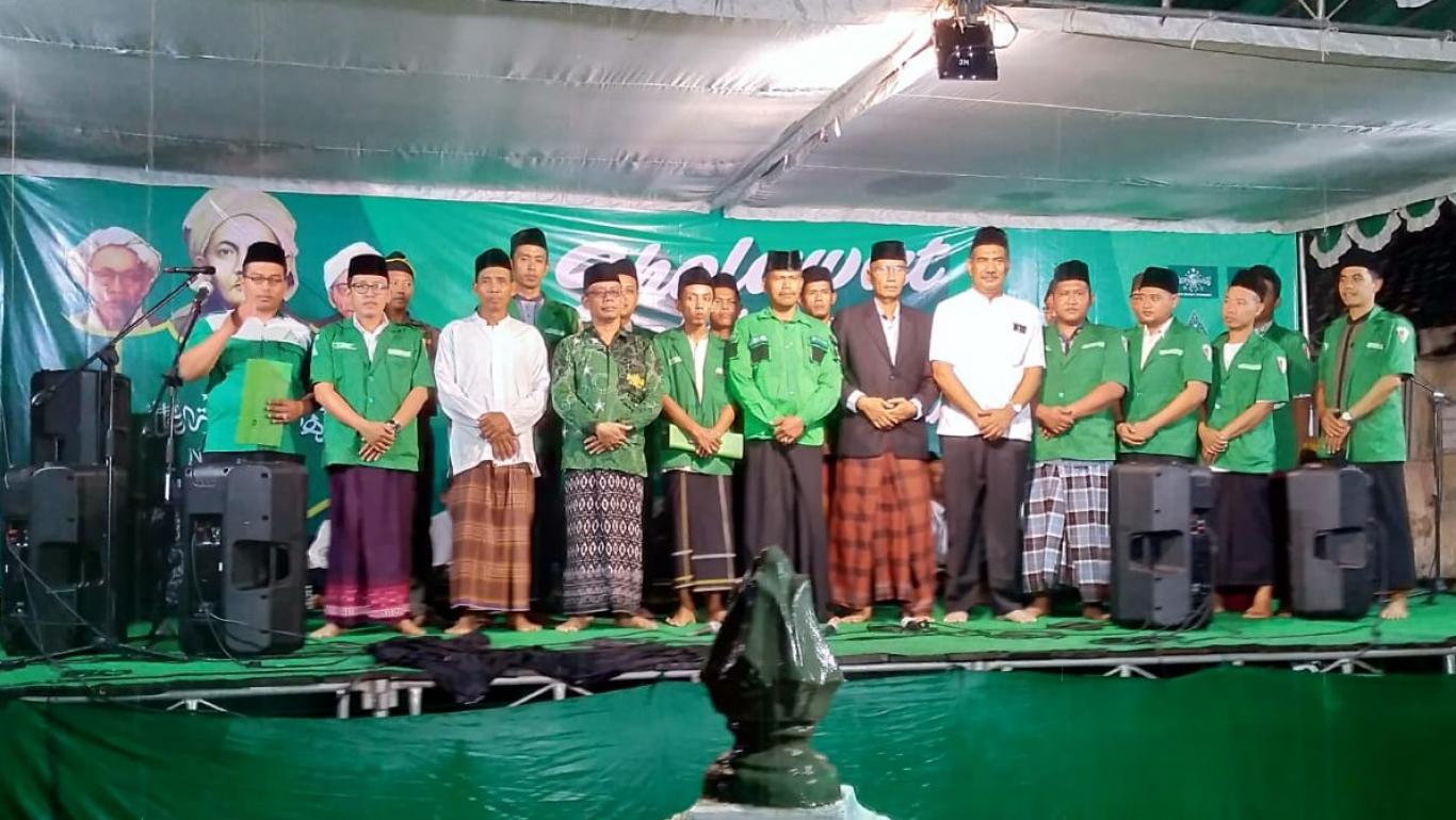 Lurah Srihardono Hadiri Pelantikan GP Ansor Pundong