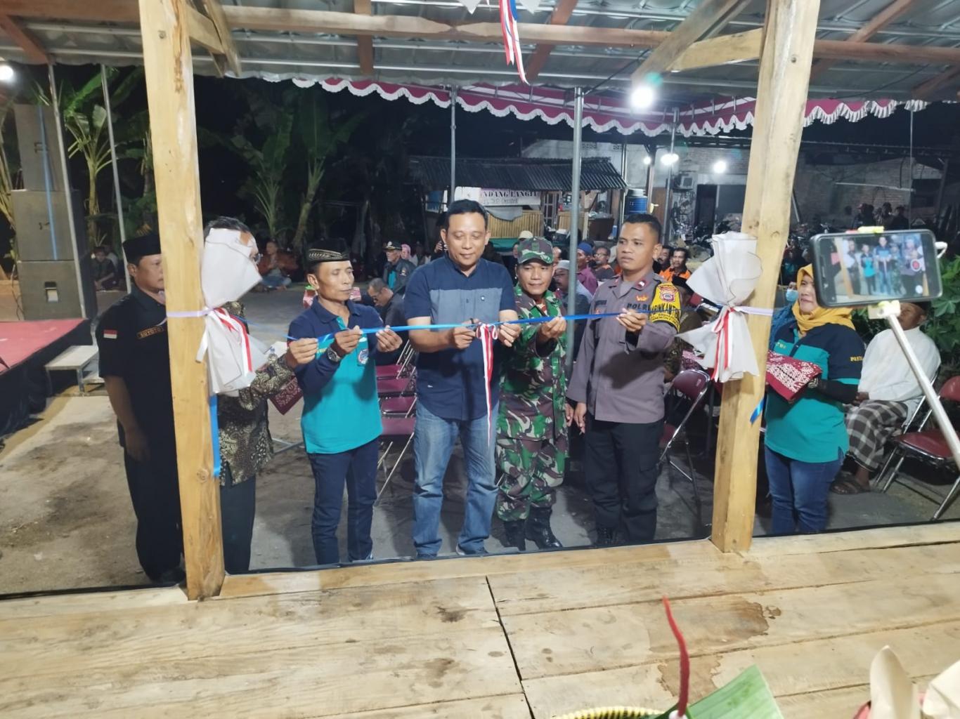 Peresmian POSKO RKL 115 di Dusun Pundong