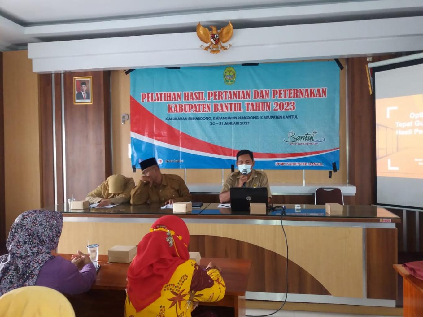 Pelatihan Hasil Pertanian dan Perternakan 