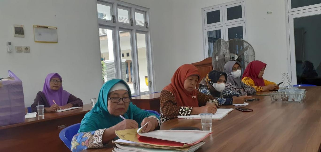 Persiapan lomba PKK Kalurahan Srihardono 