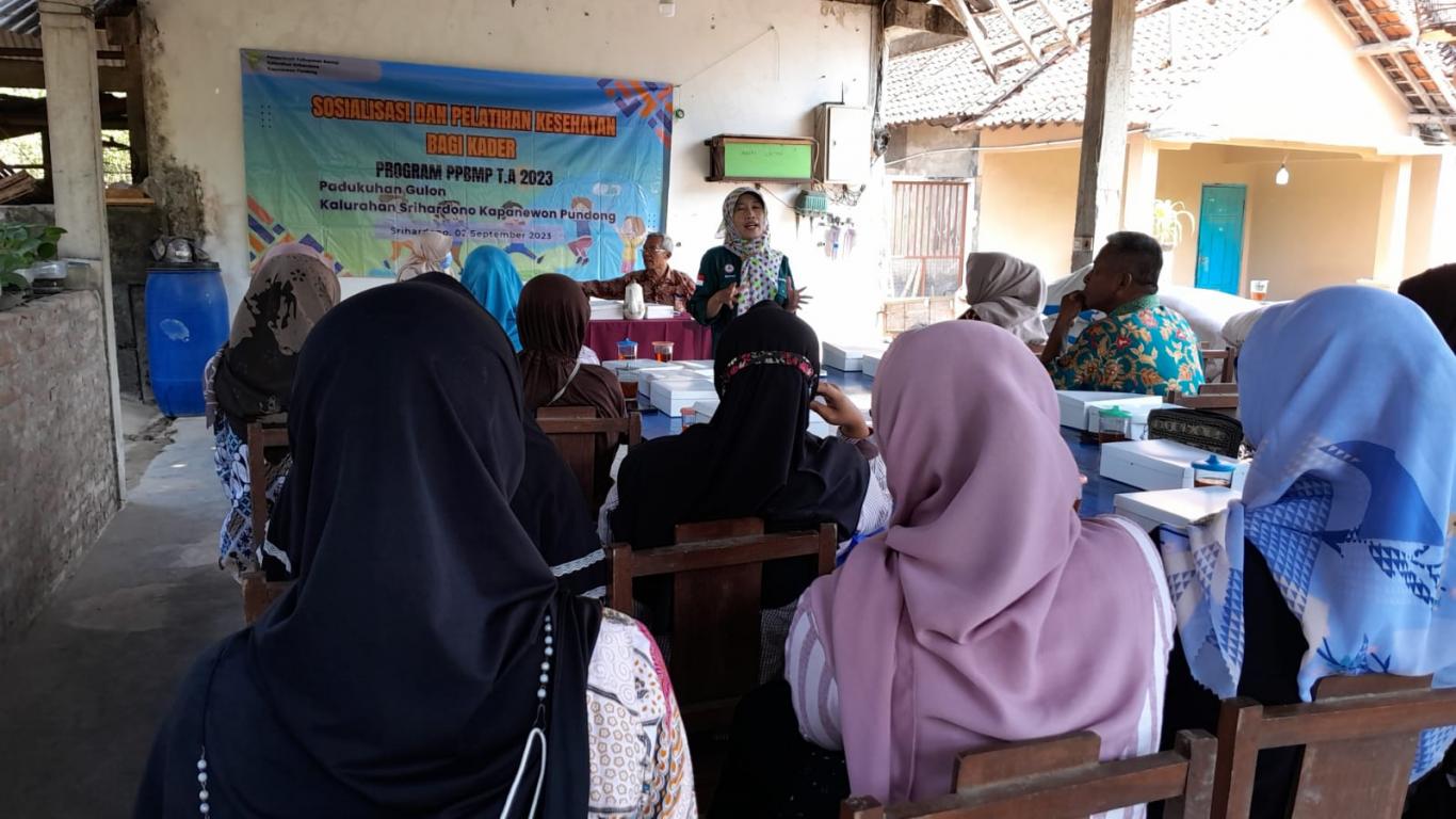 Sosialisasi dan Pelatihan Kesehatan Bagi KADER di Dusun Gulon