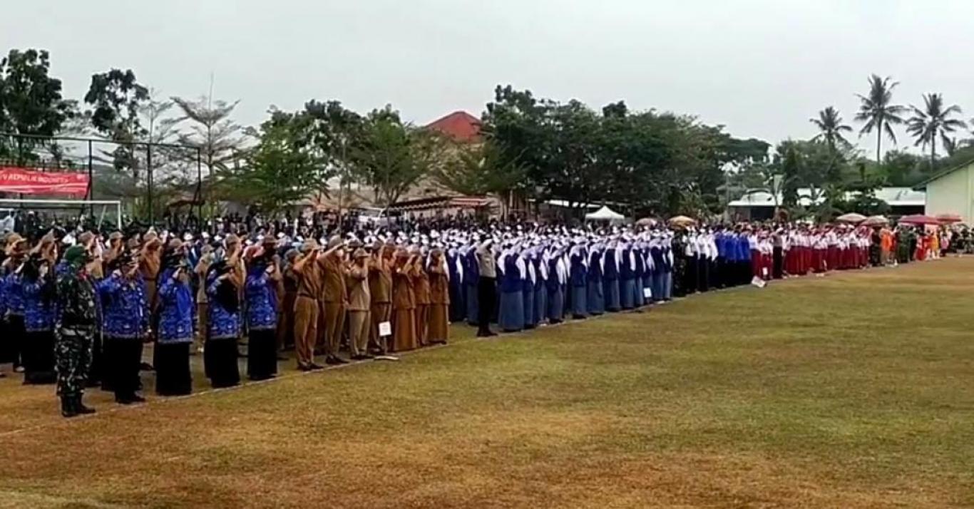 Upacara Hari Kemerdekaan RI ke 78 di Lapangan Tulung