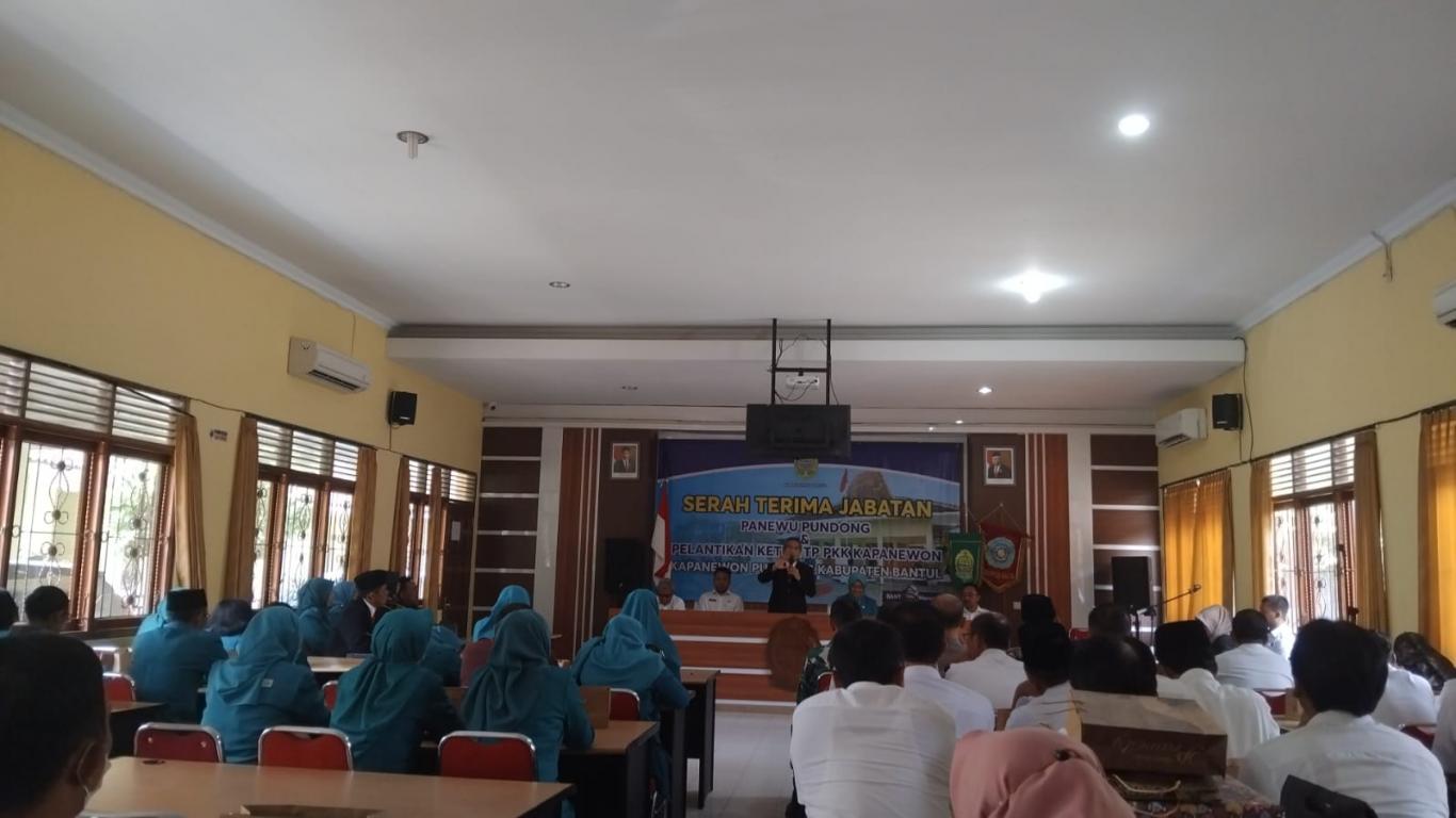 Kapanewon Pundong: Serah Terima Jabatan Panewu, Pelantikan Ketua TP PKK, dan Pengukuhan Bunda PAUD