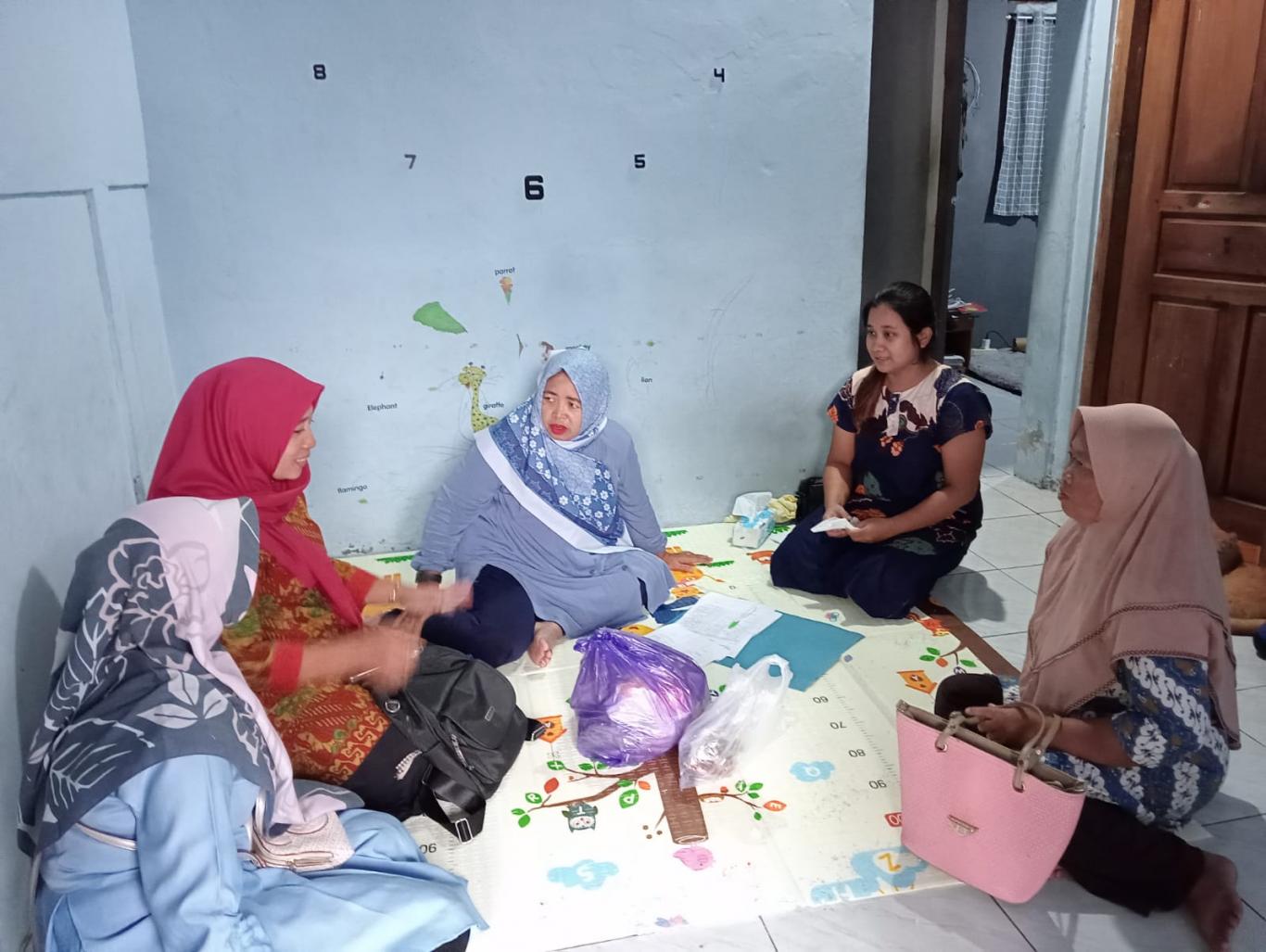 Pendampingan Bumil Resti di Kalurahan Srihardono